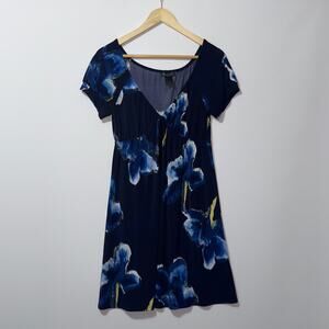 International concepts floral dress size small